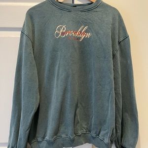 Urban Outfitters Oversized Graphic Crewneck